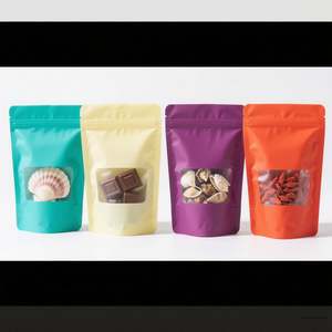 Bolsas de Pie con Cierre Zip Personalizadas, Impresión por Grabado, para Envasado de Alimentos, MOQ Bajo de 500 a 1000 Piezas, Grosor de 50 a 200 Micras - Product Image 3