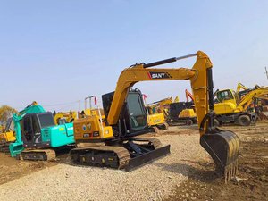 Excavatrice chinoise de haute qualité de 7.5 tonnes utilisée Sany Sy75c PRO Sy75c Sy95c Sy135c Mini pelle sur chenilles pour la construction - Product Image 2
