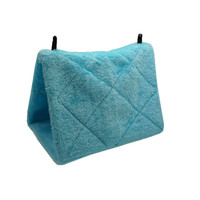 Nichoir en peluche chaud pour oiseaux, hamac suspendu d'hiver pour perroquet, perruche, calopsitte, kakadou, pinson