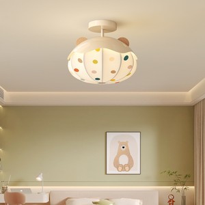 Lámpara de techo para niños con diseño de oso, luz LED para dormitorio, sala de estudio, montaje en superficie - Product Image 2