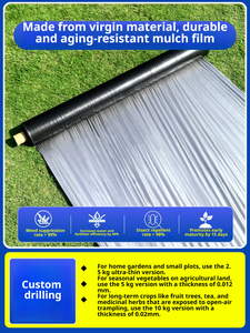 <span class=keywords><strong>Film</strong></span> agricole PE de qualité supérieure, résistant aux UV, pour la suppression des mauvaises herbes dans les vergers et les champs de culture - Product Image 5