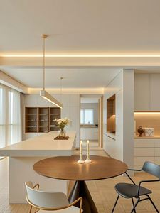 Luxury Solid <b>Wood</b> Customizable Multi-Functional Modern Wardrobe Island Table & <b>TV</b> <b>Cabinet</b> for Kitchen with Space Maximization - Product Image 3