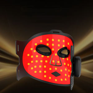 Masque de luminothérapie sans fil personnalisé à lumière rouge, masque facial en silicone infrarouge LED <span class=keywords><strong>pour</strong></span> le <span class=keywords><strong>visage</strong></span> et le cou, appareils de beauté à luminothérapie - Product Image 3