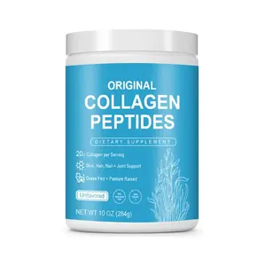 Hete Verkoop Oem Gehydrolyseerd Mariene Collageenproteïne Peptidepoeder Tot Voedingssupplement Gezonde Voeding Bulk Collageenpoeder