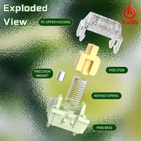 100 Million Cycle Precision Magnet Kailh Lime Magnetic Switch POK Stem for High Precision RT E-sports Custom Keypad Mod Build