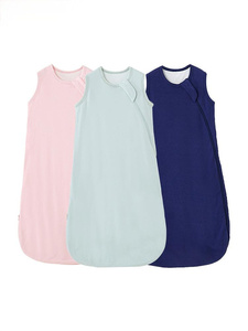 Sacs de couchage en bambou pour bébé certifiés CPC 1.0 <span class=keywords><strong>2</strong></span>.0 <span class=keywords><strong>2</strong></span>.<span class=keywords><strong>5</strong></span> <span class=keywords><strong>TOG</strong></span> Sac de couchage solide et imprimé Kyte <span class=keywords><strong>2</strong></span> Way Zipper Tagless pour bébé - Product Image 3