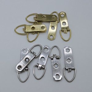 Gold Single Hole Small Hanging Ring Coarse Fine Wire Iron Stainless Steel Durable Photo <b>Frame</b> Decorative Hardware Accessory - Product Image 3