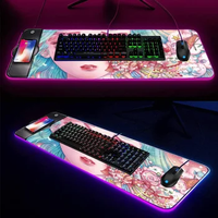 Tapis de souris de jeu imperméable en caoutchouc naturel de haute qualité, plusieurs tailles disponibles en stock