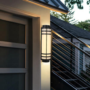 โคมไฟติดผนังภายนอกแบบหลอดไส้สไตล์ร่วมสมัย ดีไซน์เรียบง่าย กันน้ำ เหมาะสำหรับระเบียง ทางเดิน ลานบ้าน วิลล่า ประตูรั้ว สวน - Product Image 2