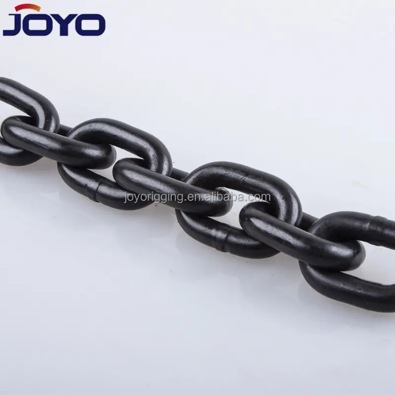 High strength G80 EN818-2 standard blacken load chain...