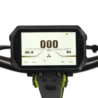 Nouvelle trottinette électrique pliable LANGFEITE GT2RS 84V 50AH avec nouvel écran TFT, 120 km/h, moteur double 4000W*2, contrôleur 60A*2, accessoire