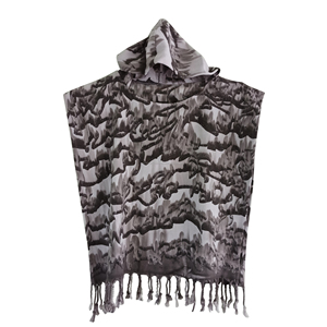 Toalla con capucha para niños, Poncho de playa para piscina, ponchos de natación, teñido anudado, toalla de surf hecha a mano, poncho de playa - Product Image 4