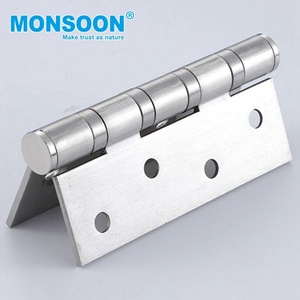 Charnière de porte et de fenêtre en acier inoxydable robuste moderne, pivot à roulement à billes, fermeture douce, installation facile, ressort hydraulique pliable - Product Image 4