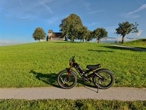 Vélo à double batterie 52V 20Ah*2, autonomie étendue, moteur 250W, vélo électrique d'aventure avec chargeur rapide pour longues balades - Product Image 5