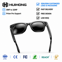 Occhiali Intelligenti W610T con Lunga Durata della Batteria, Chip Jerry TaiXin, 270mAh, App Prism Pro, Fotocamera AI 8MP, Video 4K per Affari e Sport