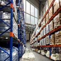 Système de rayonnage sélectif pour palettes lourdes, rayonnage industriel robuste pour entrepôt