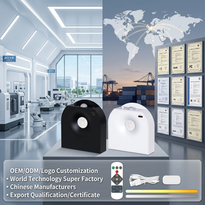 Luces Nocturnas LED Cuadradas Magnéticas Inalámbricas Recargables por USB, Decoración Moderna para el Hogar Inteligente, Resistentes al Agua, Luz Blanca Cálida - Product Image 1