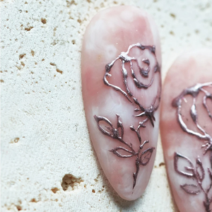 Frenshion <span class=keywords><strong>Vernis</strong></span> à ongles 3D <span class=keywords><strong>effet</strong></span> <span class=keywords><strong>miroir</strong></span> argenté or <span class=keywords><strong>rose</strong></span> métallique UV Gel 5ML en pots - Product Image 4