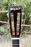 Gitar Akustik Boult Terbaru Berkualitas Tinggi Populer 38 Inch 6 Senar Full Solid Koa dengan Top Spruce Solid