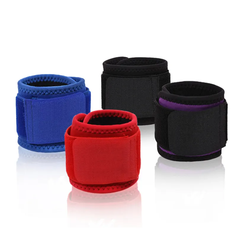 Poignet de boxe personnalisé multicolore pour la protection des sports Bande de poignet d'entraînement