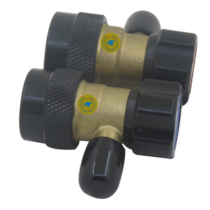 2 Sets Car A/C Air Condition <strong>Quick</strong> <strong>Coupler</strong> Adapter H/L Manifold Connector R134A Remover Tool Accessories - Product Image 3