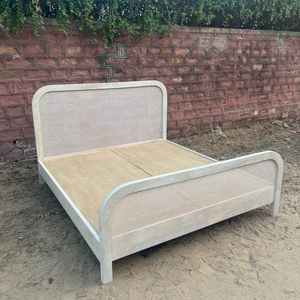 Hecho a mano moderno diseño minimalista de madera maciza de mango ecológico piso cama almacenamiento de alta calidad duradero OEM precios al por mayor hogar - Product Image 1