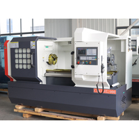 Torno CNC de Precisión CK6150 de Alta Gama, Horizontal, de Bancada Plana, para Trabajar Metales, con Sistema Fanuc, Precio Competitivo en China