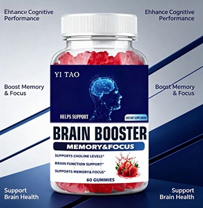 เยลลี่เสริมสมอง OEM/ODM สำหรับความจำและการโฟกัส, อาหารเสริมโอเมก้า 3 DHA, เยลลี่บำรุงสมองสำหรับเด็กและผู้ใหญ่, สำหรับคนทานมังสวิรัติ - Product Image 2