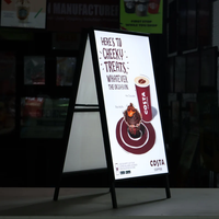 LC SIGN affichage d'affiche led A3boîte à lumière publicitaire boîte à lumière rétroéclairée