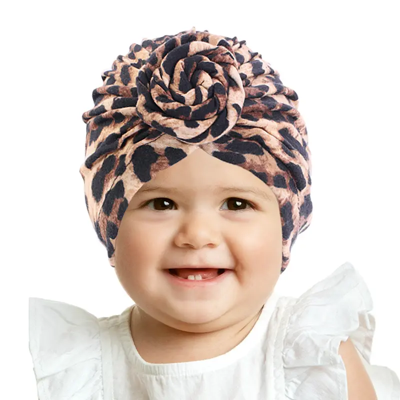 2020 nouveau coton enfants turban chapeau cheveux accessoires mignon belle casquette enfants