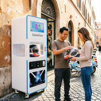 Machine de nettoyage de casques, laveuse-sécheuse de casques à désinfection UV, vente directe usine pour l'exportation mondiale, vente en gros OEM/ODM