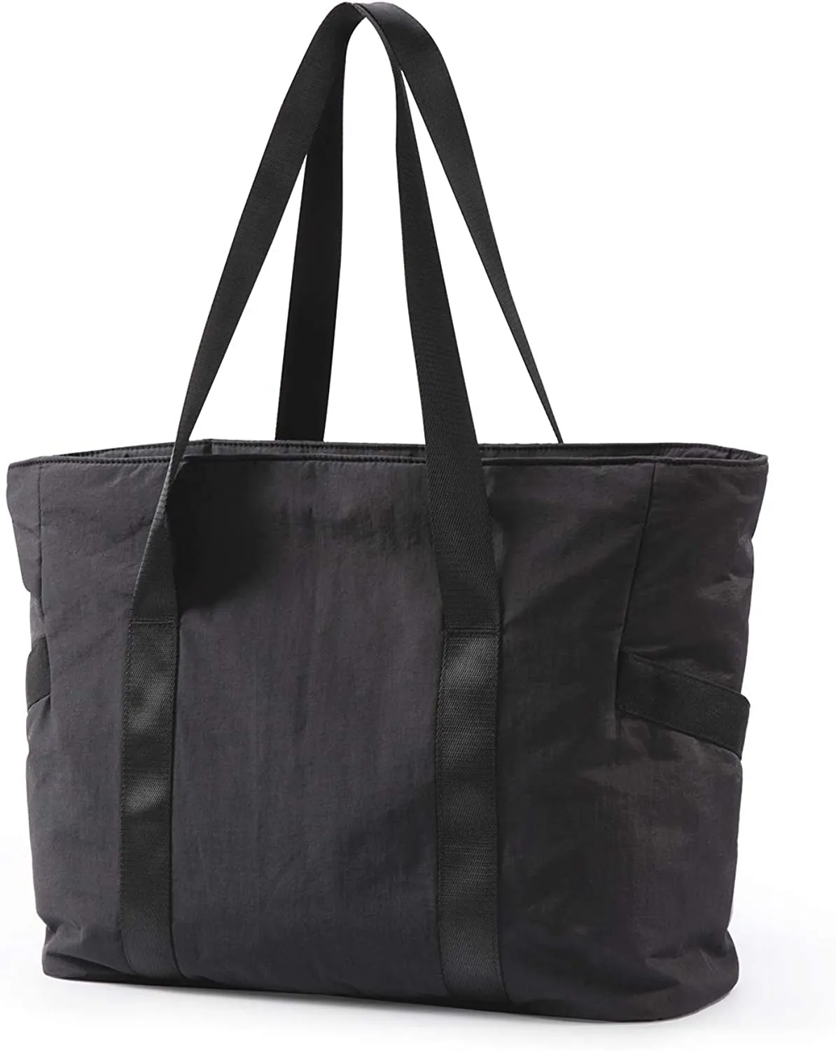 Large capacity casual sport bags shoulder bag top handle handbag with yoga mat buckle for Gym work school women tote bag