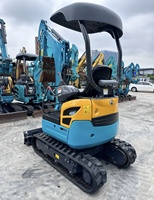 Miniexcavadora usada U17 con precio barato marca Japón de segunda mano 99% nueva 1 toneladas2 toneladas