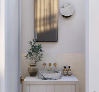 Lámpara de Pared XINZHONG, Arte Mural para Pasillo, Decoración de Sala de Estar, Aplique de Luz LED con Forma de Luna, Piedra Natural, Alabastro Español, Latón