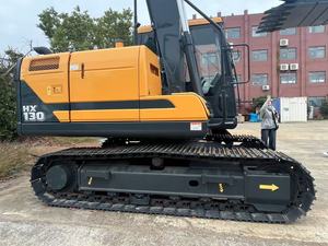Excavadora de cadenas Hyundai 130 de segunda mano, máquina de construcción usada Hx130, excavadora retroexcavadora para movimiento de tierras - Product Image 4