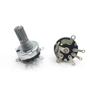 China Supplier Customize 17mm potentiometer R1701S B500K Rotary Potentiometer