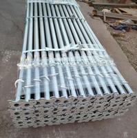 Étai en acier réglable polyvalent pour coffrage de bâtiments multi-étages – Poteau de soutènement durable