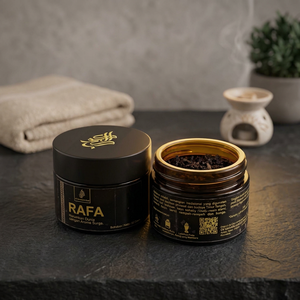 Bakhoor Rafa 25g, copeaux d'encens d'agarwood oud, arôme fort, longue durée, doux et épicé pour brûleur d'oud - Product Image 2