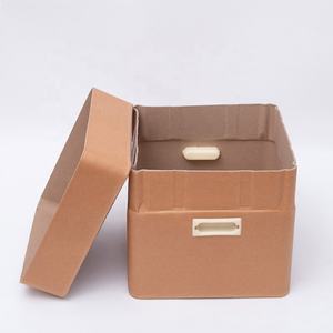 Tambor de Transporte de Fibra Marrón de 10 Galones con Tapa Abierta, Aprobado por la ONU, Hecho de Siete Capas de Papel Kraft, CH - Product Image 5