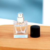 Artisan Premium Glasfabrik Maßgefertigte Luxuriöse Quadratische Kristallglas-Rollerflasche Versiegelte Parfümflasche 30ml/50ml/100ml Flasche