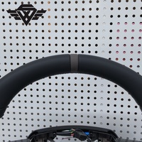 Volant sport en cuir de luxe SYX personnalisé à 3 branches pour Toyota LC300 Camry Fortuner LC250 LC200 Aftermarket