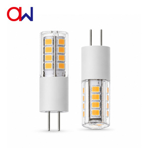 Ampoule G4LED 2,5W SMD2835LED en céramique pour usage intérieur en hôtel, 12V AC/DC, avec CRI80, dimmable, certifiée ETL - Product Image 3