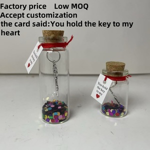 Botellas Decorativas de Vidrio <span class=keywords><strong>para</strong></span> el Día de San Valentín, Regalo Romántico <span class=keywords><strong>para</strong></span> Aniversario, Boda, Novia, Esposa, <span class=keywords><strong>Novio</strong></span>, Mamá - Yo <span class=keywords><strong>para</strong></span> Ti - Product Image 2