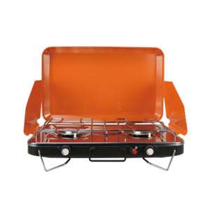 Estufa <span class=keywords><strong>de</strong></span> <span class=keywords><strong>Butano</strong></span> Portátil Ultraligera APG para Picnic, Estufa <span class=keywords><strong>de</strong></span> Gas <span class=keywords><strong>de</strong></span> 2 Quemadores, Estufa <span class=keywords><strong>de</strong></span> Jardín, Parrilla <span class=keywords><strong>de</strong></span> Gas Portátil - Product Image 1