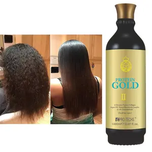 Professional Salon Use Collagen Argan Oil Formaldehyde Free Protein GOLD Keratin Treatment Cream