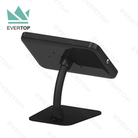 LST04B-P angle réglable col de cygne tablette kiosque Table tablette support antivol pour iPad POS support sécurisé pour iPad support de bureau
