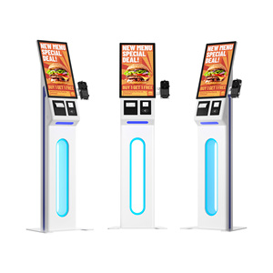 New Arrival Self Order Touch Screen Display <b>with</b> Pos Payment <b>Printer</b> <b>Scanner</b> Machine Ordering Kiosks Stand kiosque de commande - Product Image 2