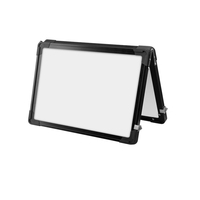 Madic 12x16 "Tableau blanc magnétique effaçable à sec pliable double face calendrier maison bureau tableau blanc de bureau