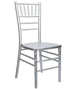 Wooden Silver Chivari Chair