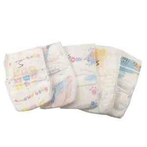 Pemasok popok celana latihan popok bayi Korea pinggang gelembung lembut kualitas Jepang Premium